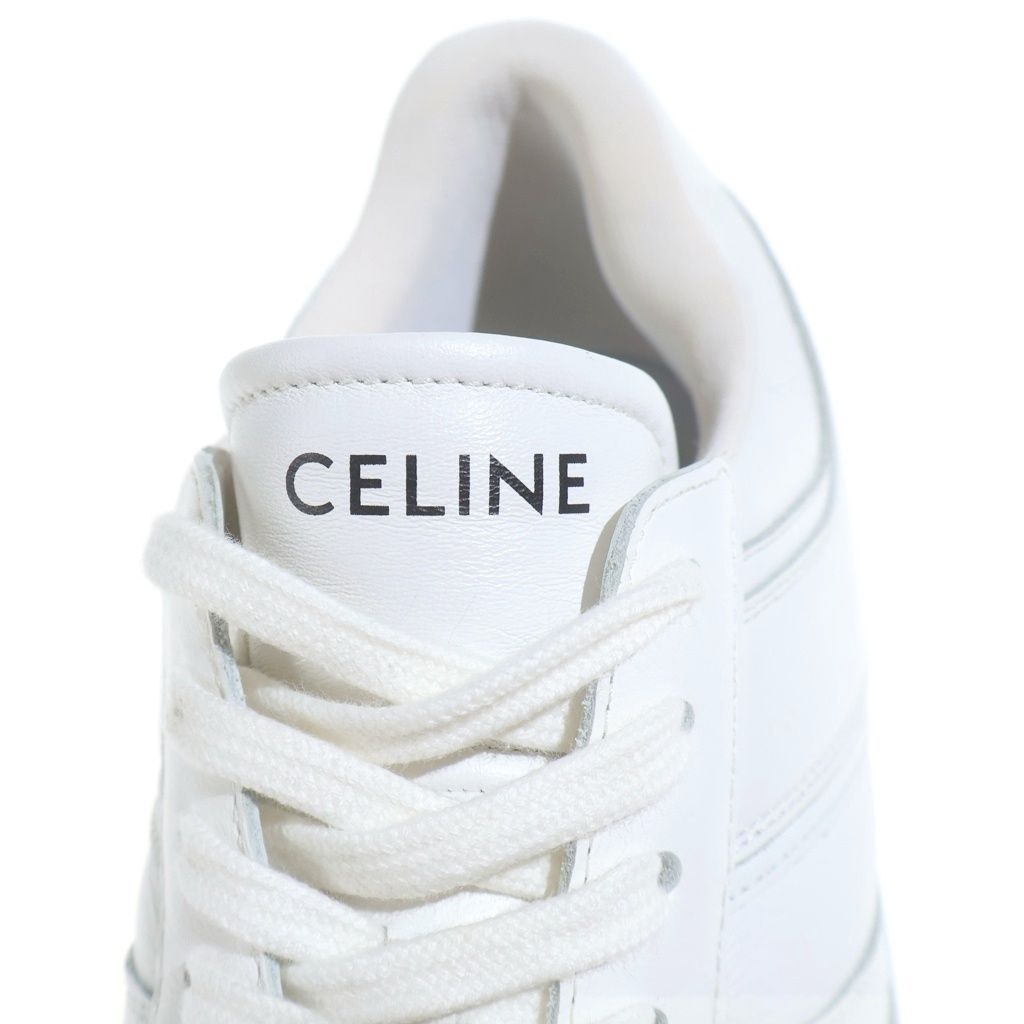 Celine Logo Low Cut Sneakers White — view 6