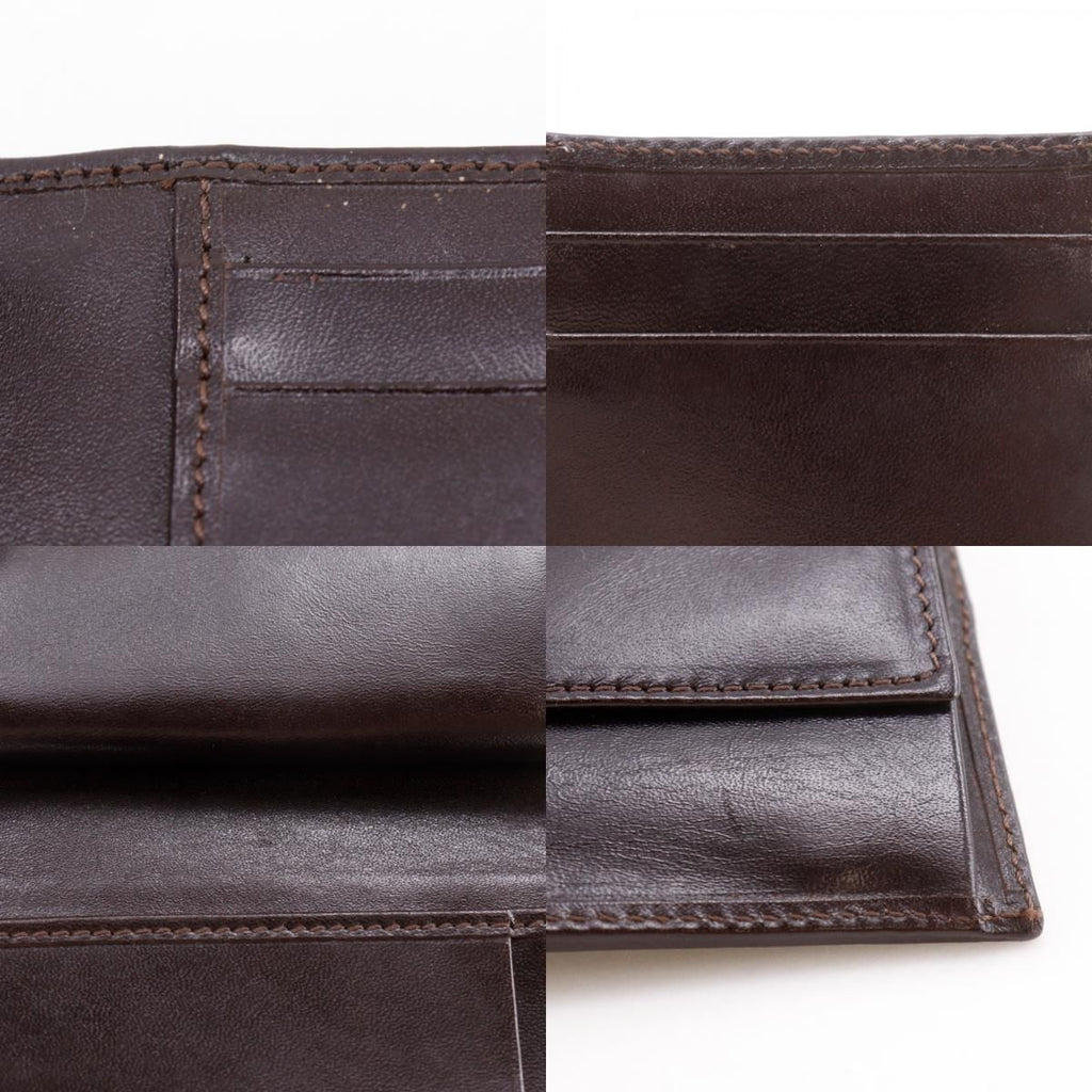 Fendi Zucca Nylon Canvas Brown Trifold Wallet — view 9
