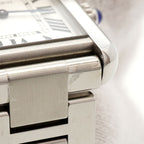 Cartier Tank Solo SM Silver Dial Watch — view 7