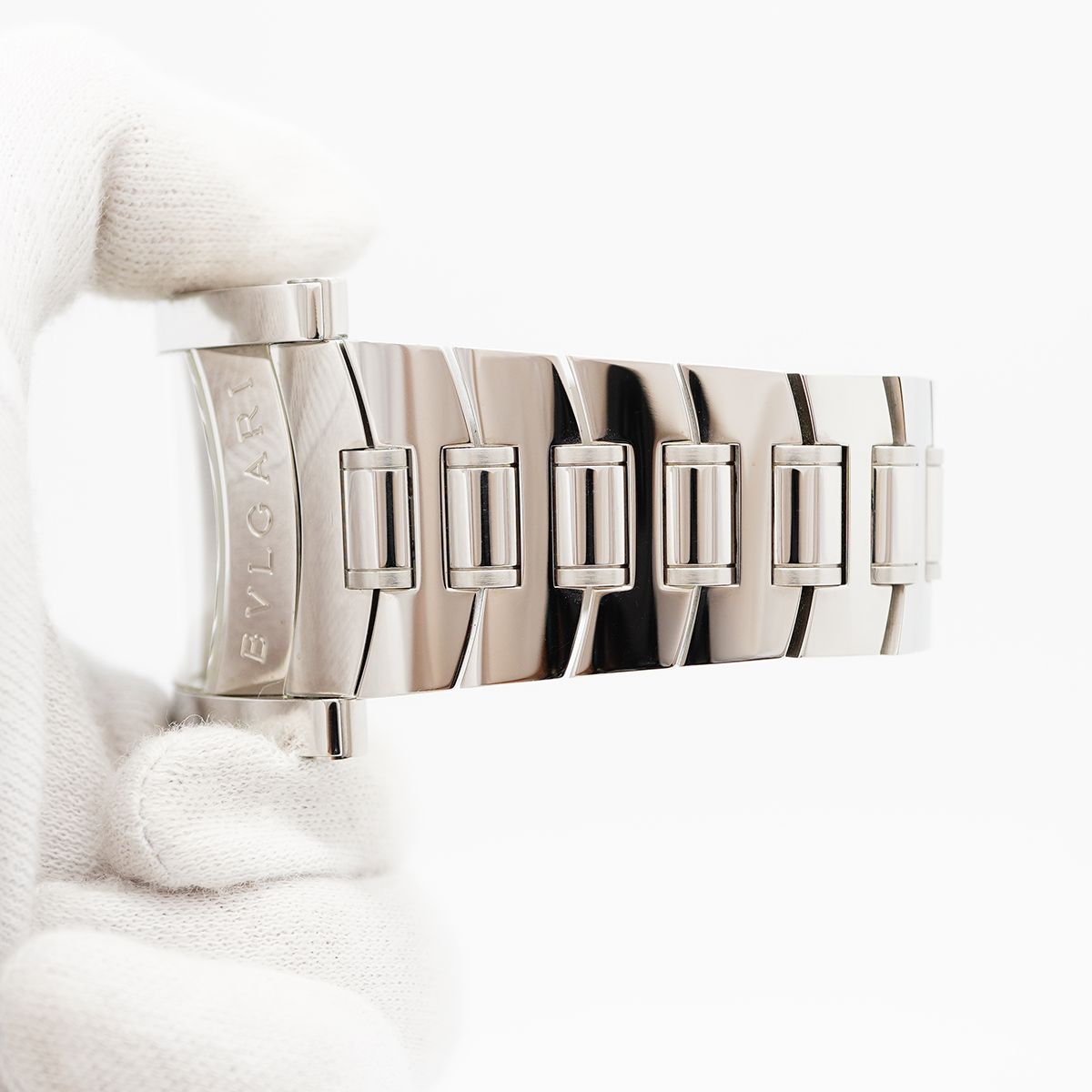 Bvlgari Assioma Gray Dial Watch — view 6
