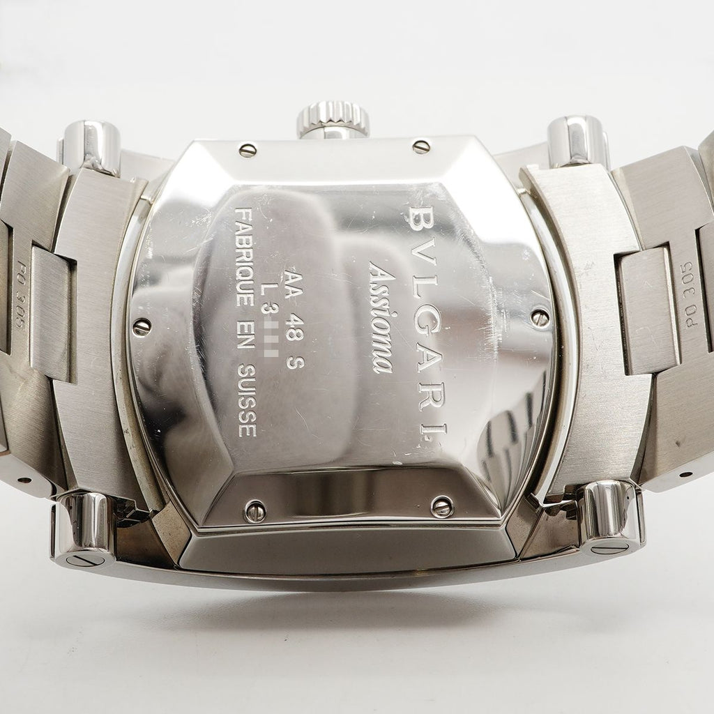 Bvlgari Assioma Gray Dial Watch — view 5