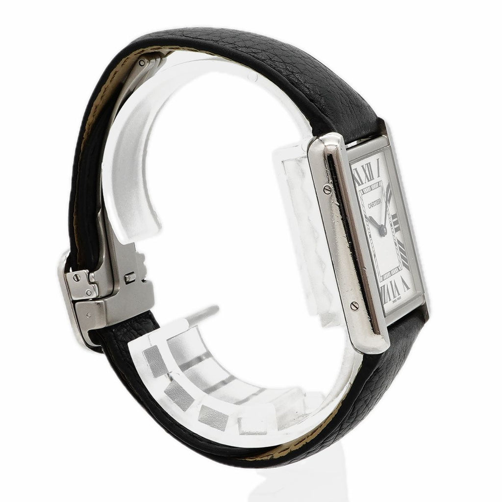 Cartier Tank Solo LM Silver Dial Watch — view 3