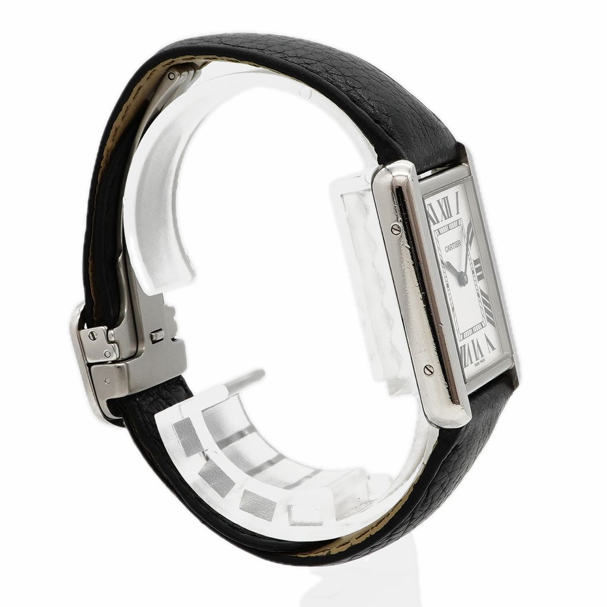 Cartier Tank Solo LM Silver Dial Watch — view 3