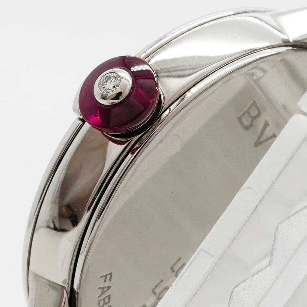 Bvlgari Lucia Diamond Navy Dial Watch — view 9