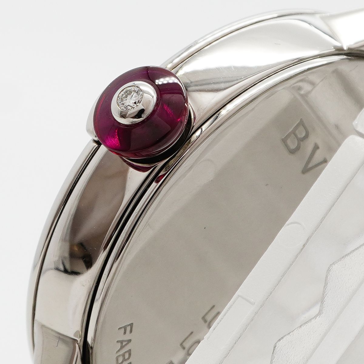 Bvlgari Lucia Diamond Navy Dial Watch — view 9