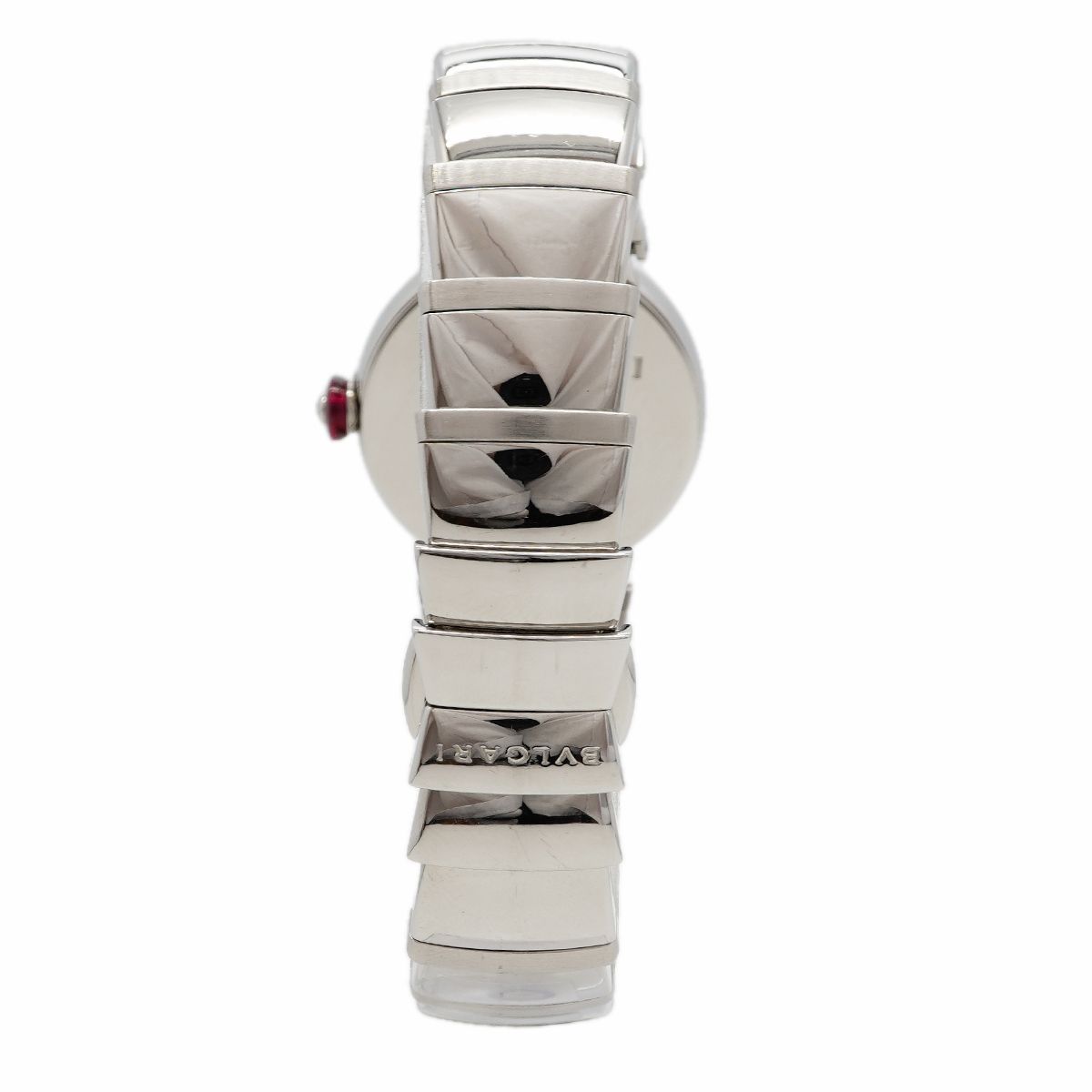 Bvlgari Lucia Diamond Navy Dial Watch — view 8