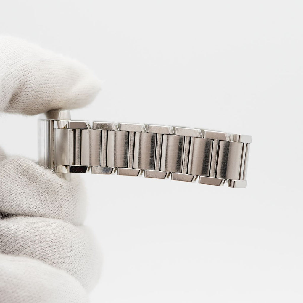 Cartier Tank Francaise SM Ivory Dial Watch — view 6