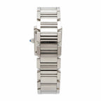 Cartier Tank Francaise SM Ivory Dial Watch — view 8