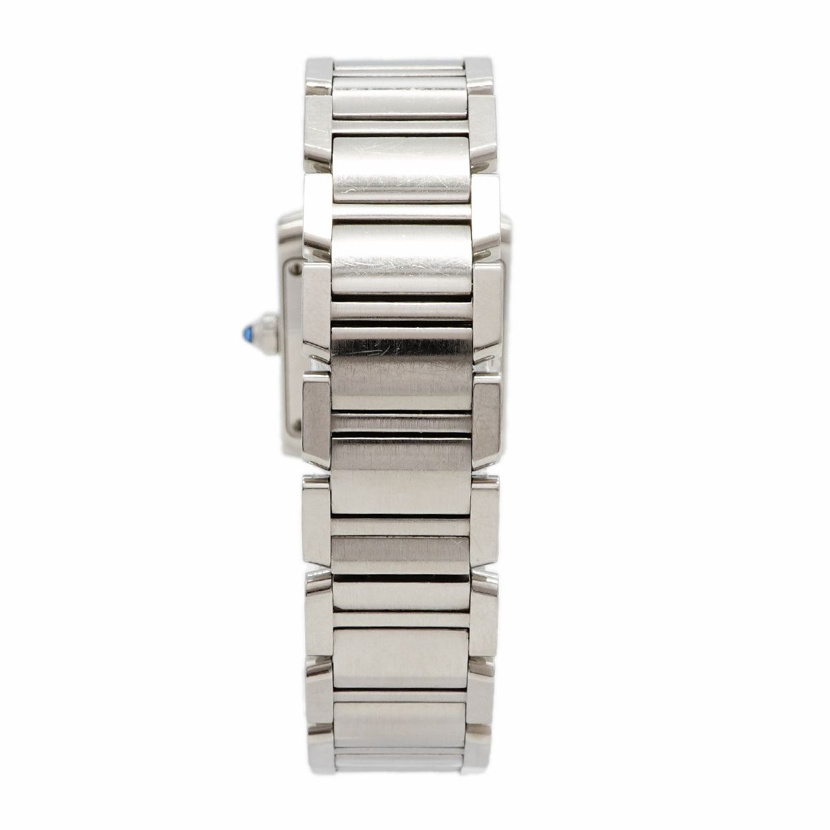 Cartier Tank Francaise SM Ivory Dial Watch — view 8