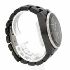 Chanel Diamond Black Dial Watch — view 3