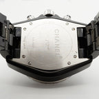Chanel Diamond Black Dial Watch — view 5