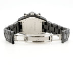 Chanel Diamond Black Dial Watch — view 4