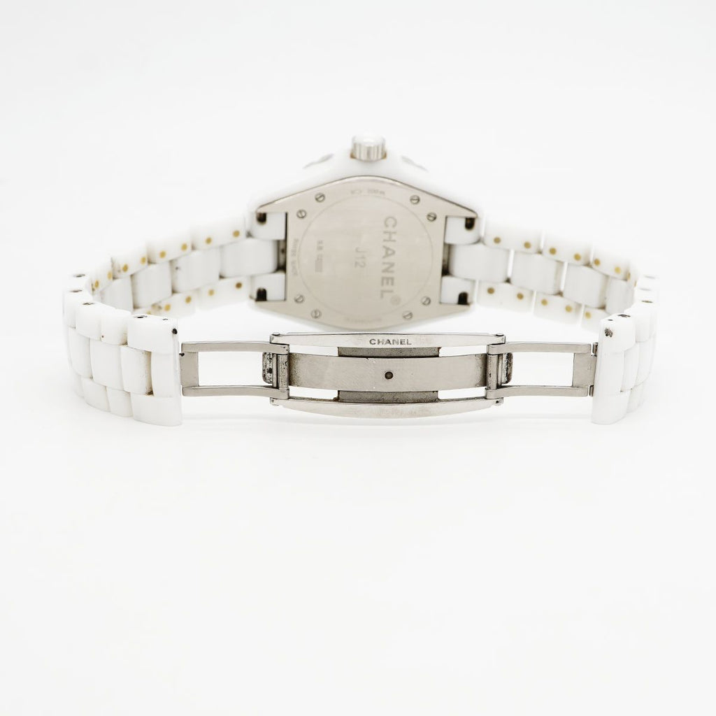 Chanel Diamond White Dial Watch — view 4