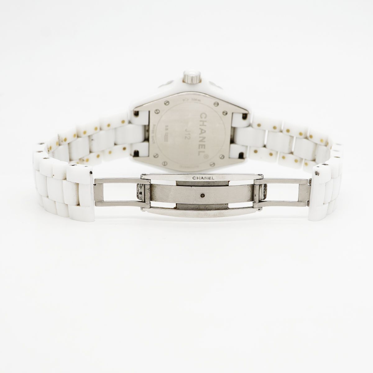 Chanel Diamond White Dial Watch — view 4