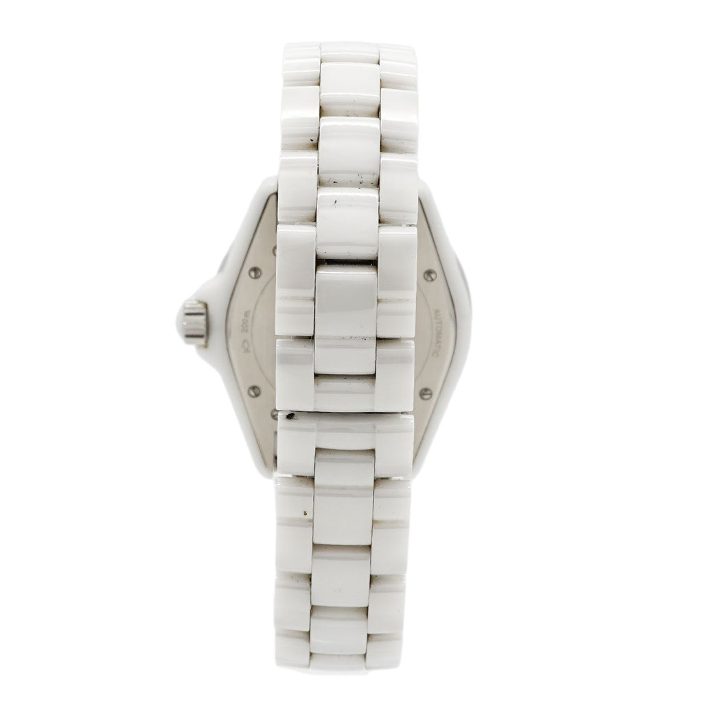 Chanel Diamond White Dial Watch — view 8