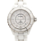 Chanel Diamond White Dial Watch
