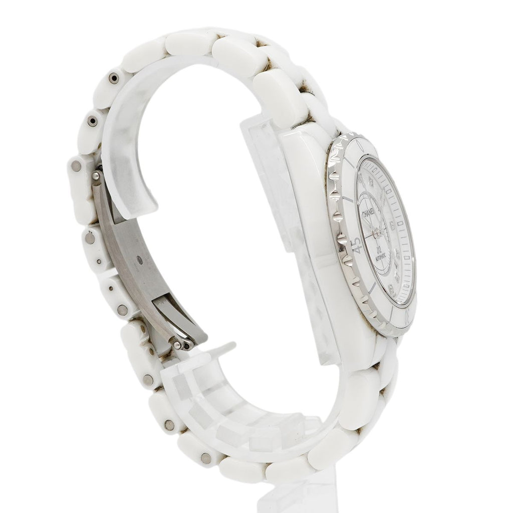 Chanel Diamond White Dial Watch — view 3