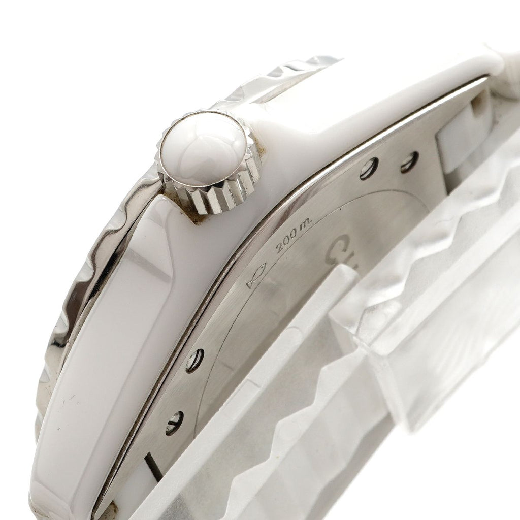 Chanel Diamond White Dial Watch — view 9