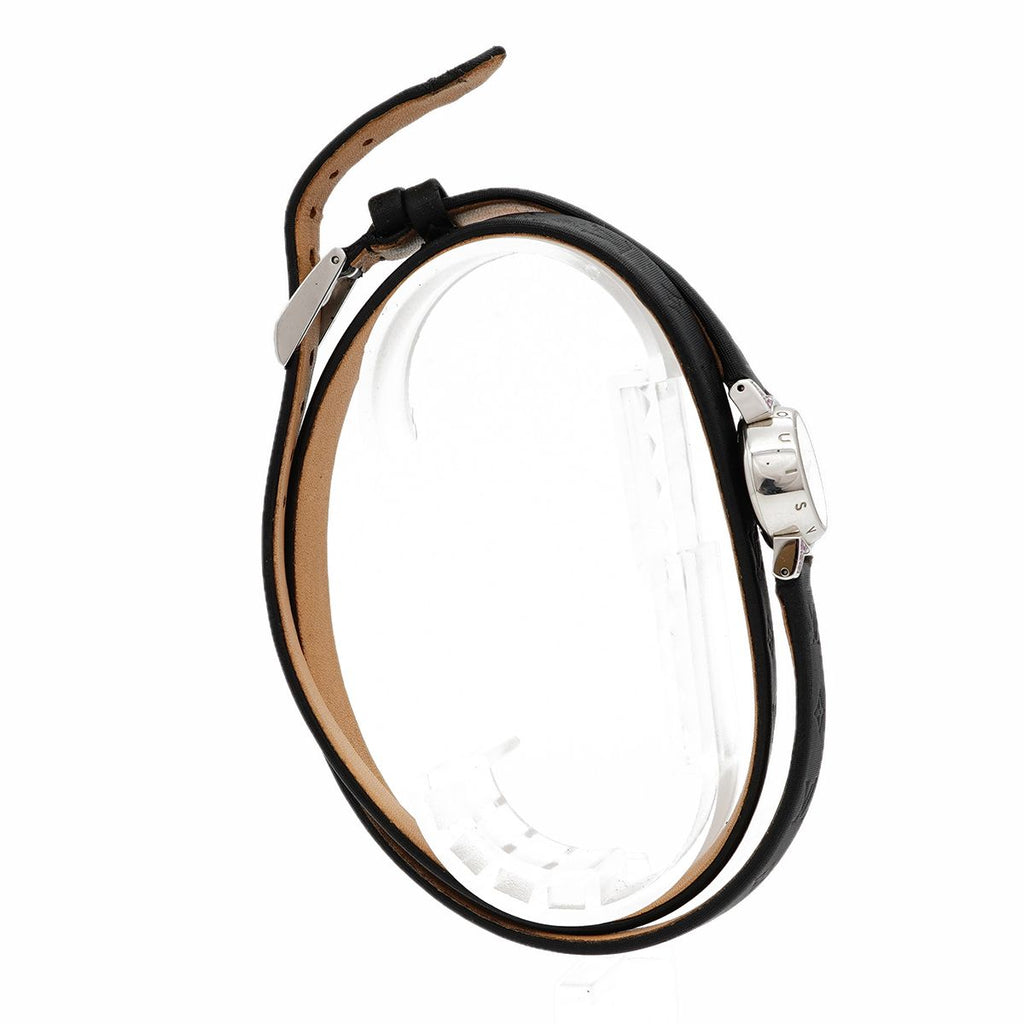 Louis Vuitton Tambour Bijou Triple Coiled White Dial Watch — view 3