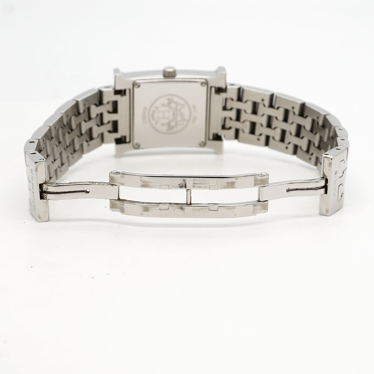 Hermes Watch Diamond Ivory Dial — view 4