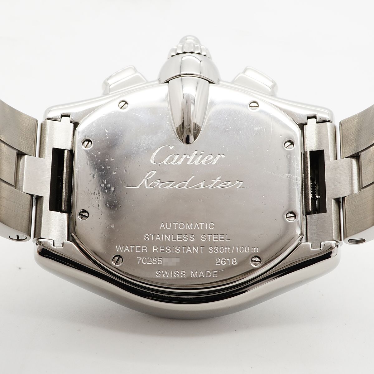 Cartier Roadster XL Silver Dial Watch — view 5