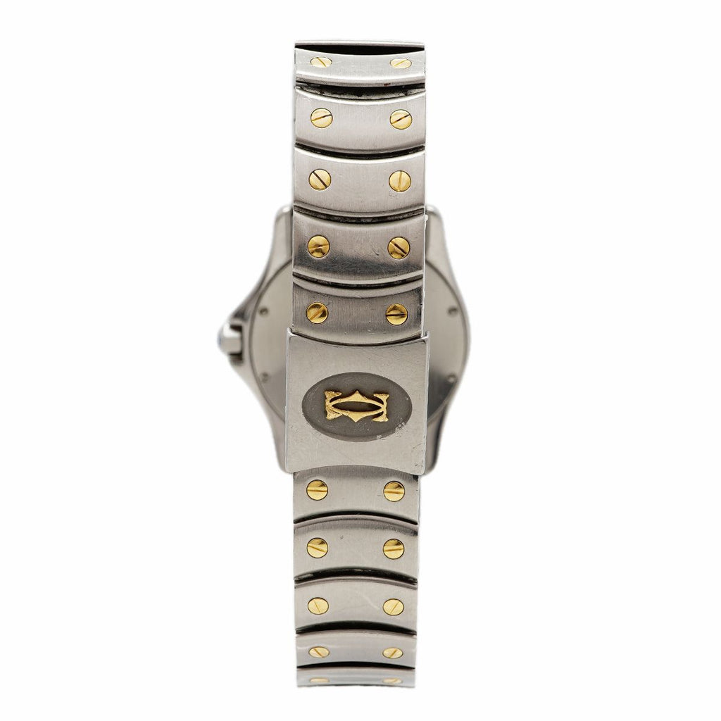 Cartier Santos Ronde MM Ivory Dial Watch Boys — view 8