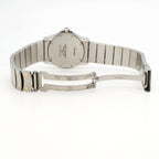 Cartier Santos Ronde MM Ivory Dial Watch Boys — view 4