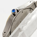 Cartier Santos Ronde MM Ivory Dial Watch Boys — view 9