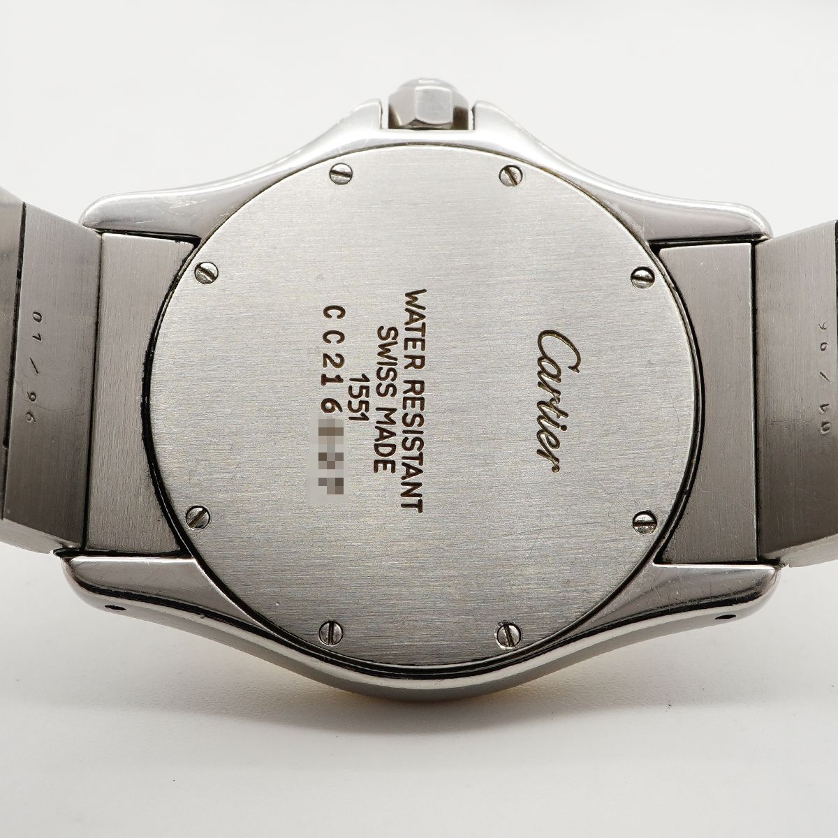 Cartier Santos Ronde MM Ivory Dial Watch Boys — view 5