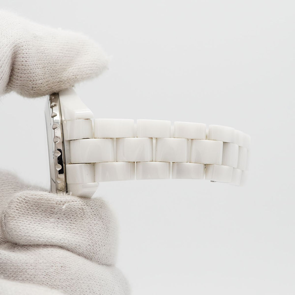 Chanel Diamond White Dial Watch — view 6