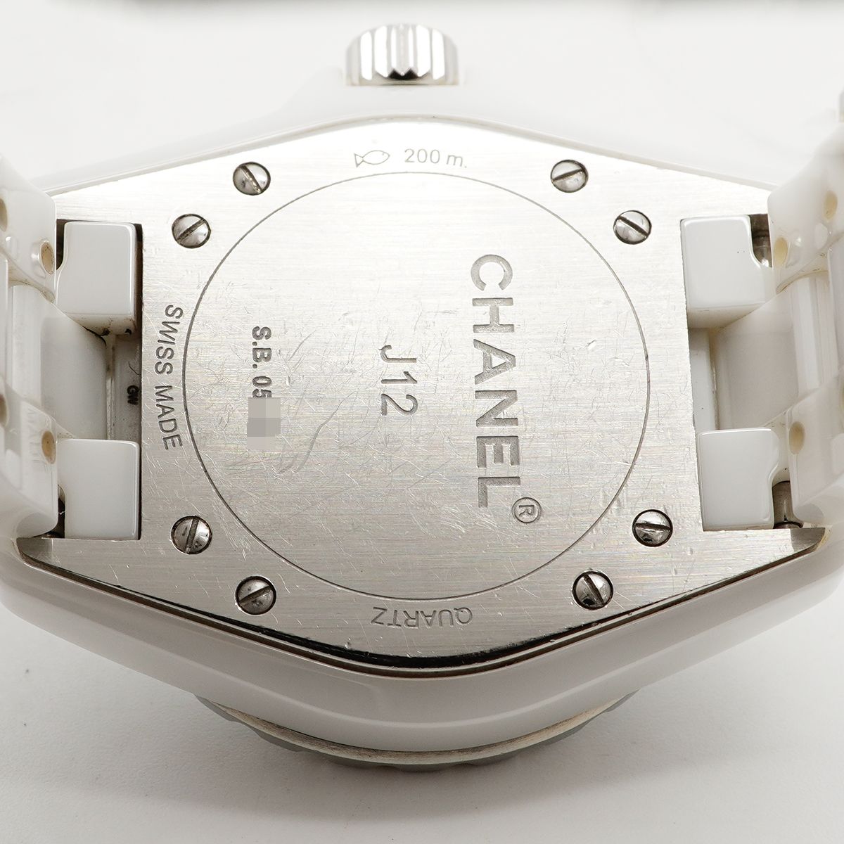 Chanel Diamond White Dial Watch — view 5