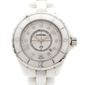 Chanel Diamond White Dial Watch