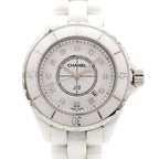Chanel Diamond White Dial Watch