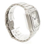 Cartier Santos LM Silver Dial Watch — view 3