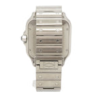 Cartier Santos LM Silver Dial Watch — view 7