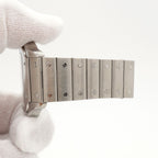 Cartier Santos LM Silver Dial Watch — view 6