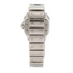 Cartier Santos Galbe SM Ivory Dial Watch — view 8