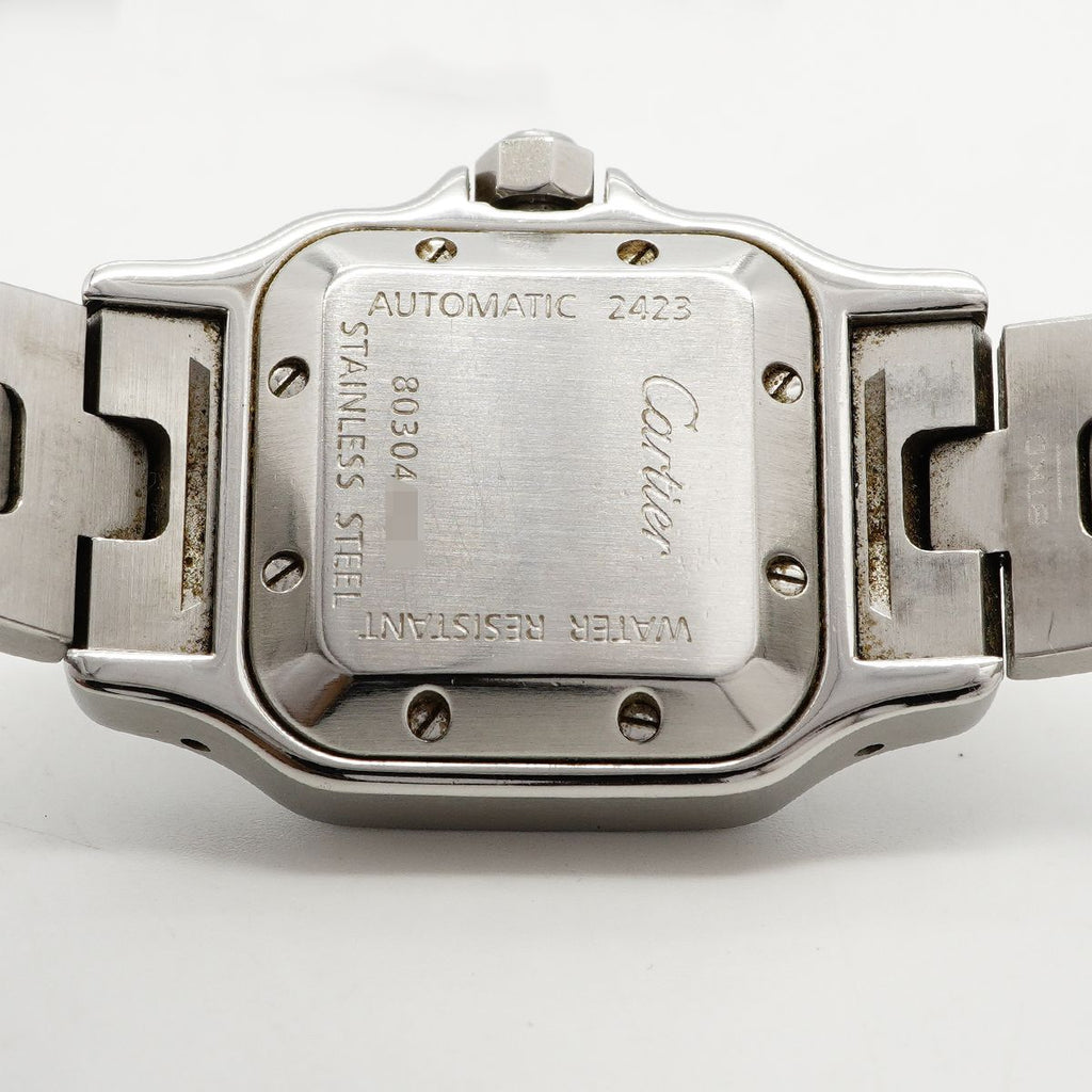 Cartier Santos Galbe SM Silver Dial Watch — view 5