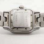 Cartier Santos Galbe SM Silver Dial Watch — view 5