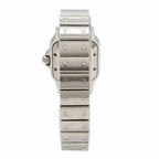 Cartier Santos Galbe SM Silver Dial Watch — view 8