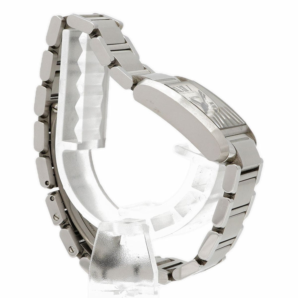 Cartier Tank Francaise SM Ivory Dial Watch — view 3