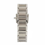 Cartier Tank Francaise SM Ivory Dial Watch — view 8