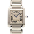 Cartier Tank Francaise SM Ivory Dial Watch