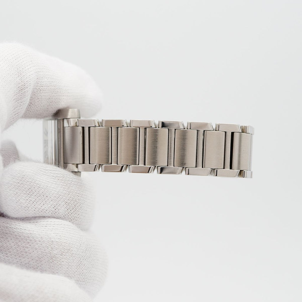 Cartier Tank Francaise SM Ivory Dial Watch — view 6