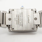 Cartier Tank Francaise SM Ivory Dial Watch — view 5