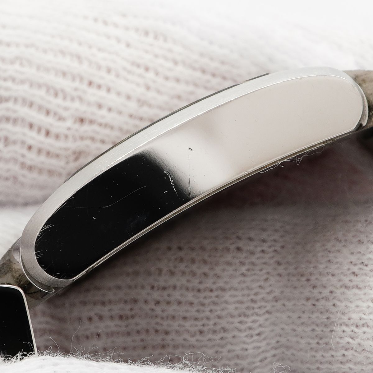 Cartier Tank Francaise SM Ivory Dial Watch — view 7