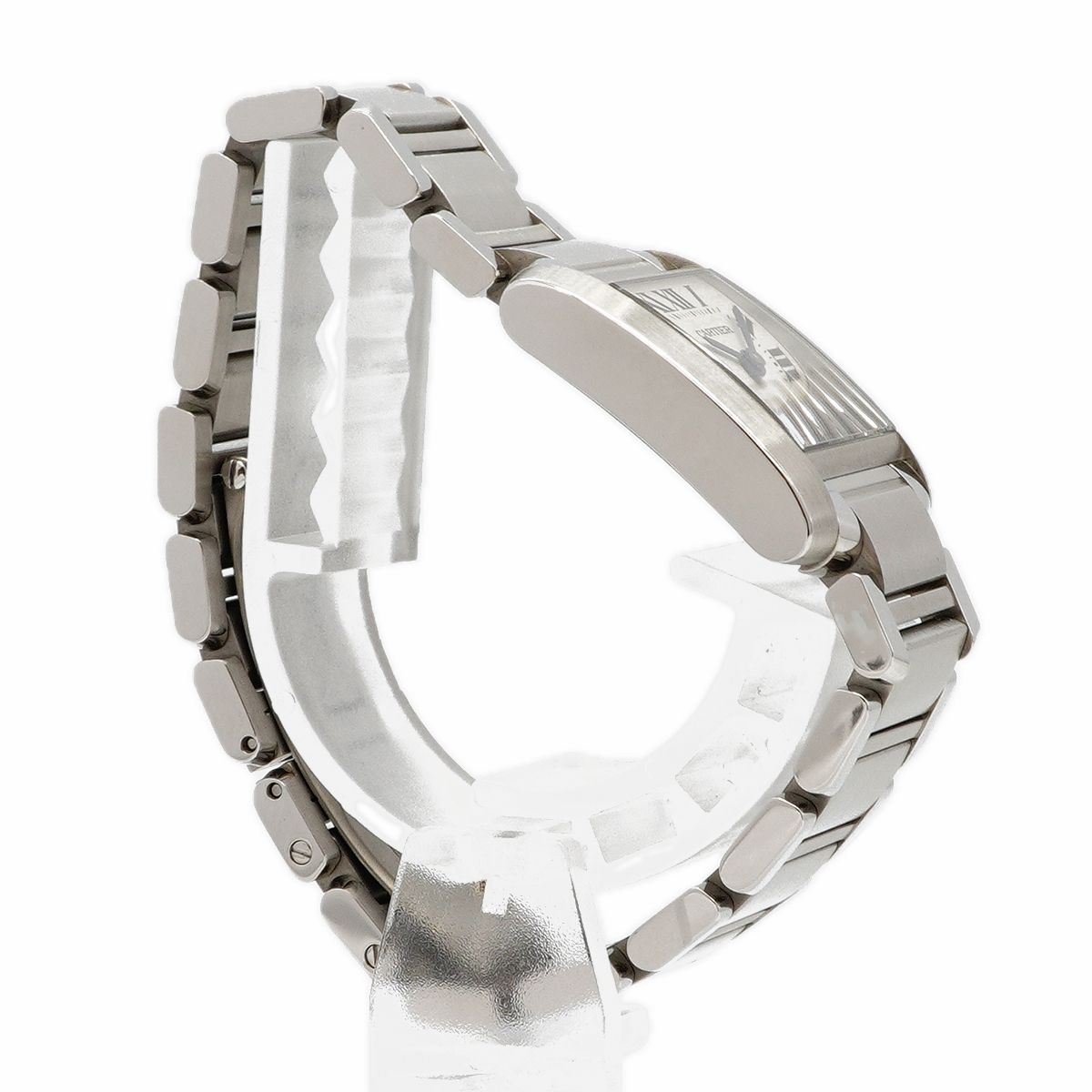 Cartier Tank Francaise SM Ivory Dial Watch — view 3