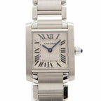 Cartier Tank Francaise SM Ivory Dial Watch