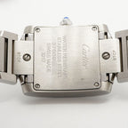 Cartier Tank Francaise SM Ivory Dial Watch — view 5