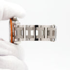 Hermes Clipper Diver Orange Dial Watch — view 6